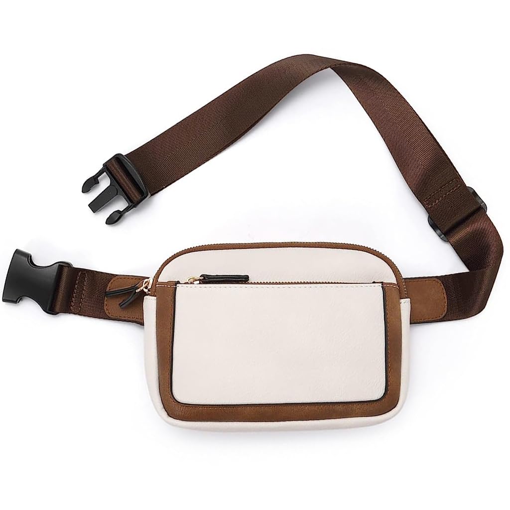 PALAY Waist Bag for Women Fanny Pack Lightweight PU Zipper Bag Waist Bag Adjustable Belt with Quick Release Buckle Fashion Women Waist Bag for Travel, Walking, Cycling PALAY Waist Bag for Women Fanny Pack Lightweight PU Zipper Bag Waist Bag Adjustable Belt with Quick Release Buckle Fashion Women Waist Bag for Travel, Walking, Cycling